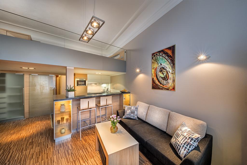 Stylish Apartment In Old Town Prag Exteriör bild